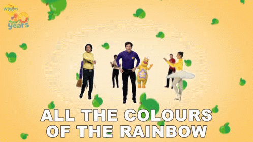 All The Colors Of The Moving Rainbow GIF