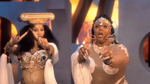 All The Lizzo And Cardi B Collaboration GIF