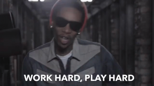 All Work And No Play Music Video GIF