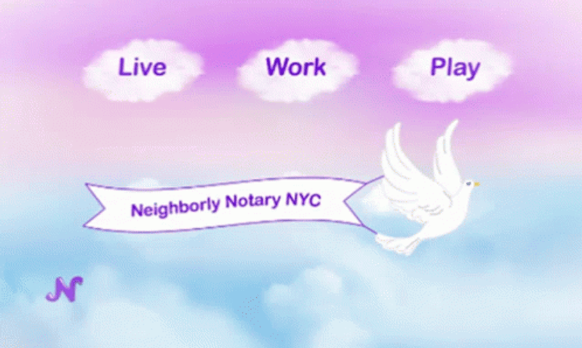 All Work And No Play Cloud Animation GIF