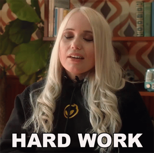 All Work And No Play Is Hard Work GIF
