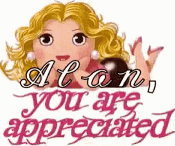 Allan Appreciation Cute Cartoon GIF