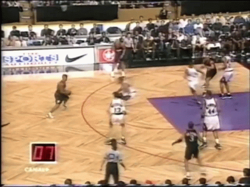 Allen Iverson Practice Dunks GIF