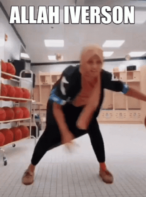 Allen Iverson Practice GIF