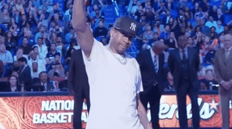 Allen Iverson Practice Salute GIF