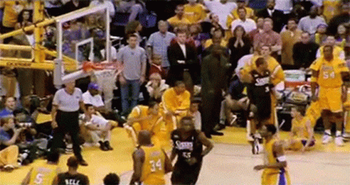 Allen Iverson Practice Stepping Over Tyronn Lue GIF
