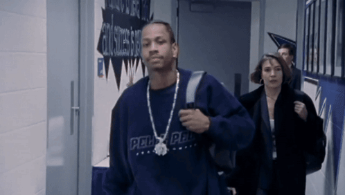 Allen Iverson tritt über GIF