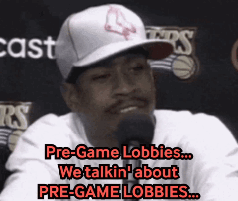 Allen Iverson We Talkin About Pre-game Lobbies GIF