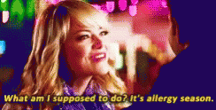 Allergies Season Emma Stone GIF