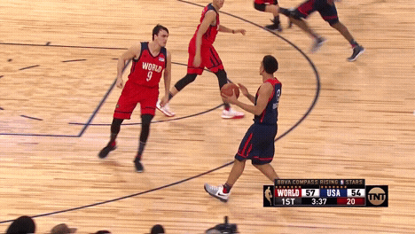 Alley Oop James Harden Enes Kanter GIF