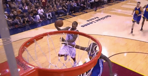 Alley Oop Lebron James Basketball GIF