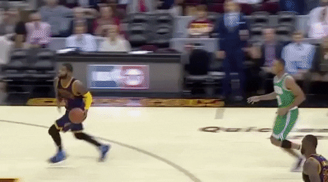 Alley Oop Lebron James Basketball GIF