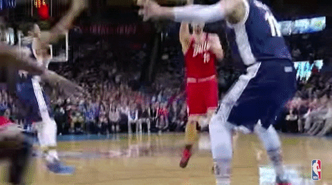 Alley Oop Chicago Bulls Reverse Dunk GIF