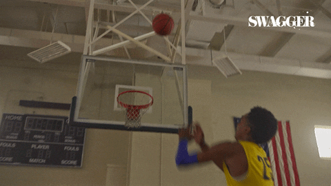 Alley Oop Kevin Durant Basketball GIF