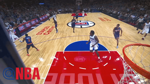 Reverse Alley Oop La Clippers GIF