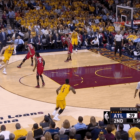 Alley Oop Atlanta Hawks Dunk GIF