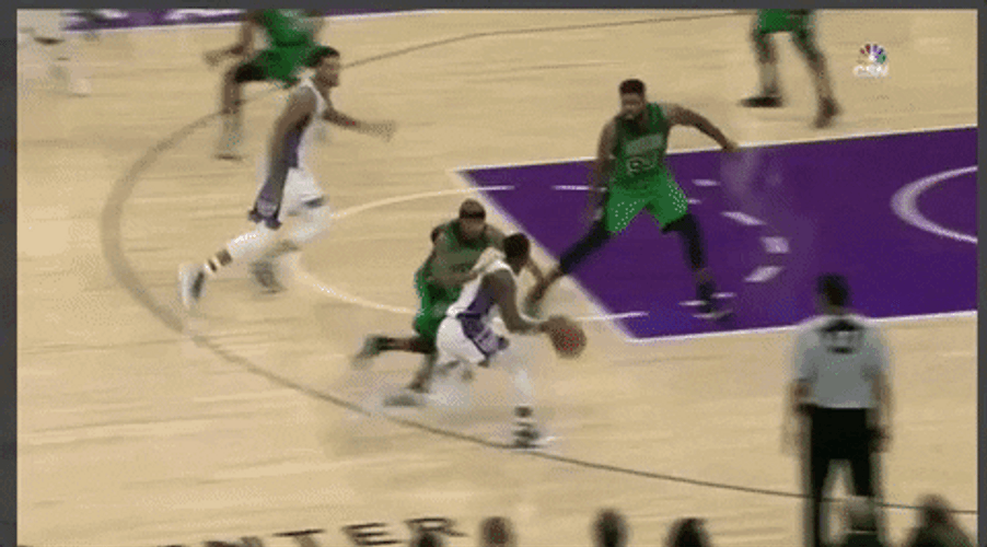 Alley Oop Classic Slam Dunk NBA GIF