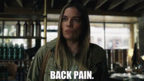 Allison Mcroberts Back Pain I Need A Backiotomy GIF