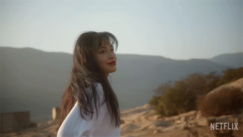 Alluring Selena Quintanilla Smile GIF