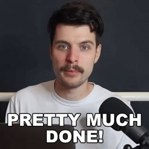 Almost Finished Benedict Townsend GIF