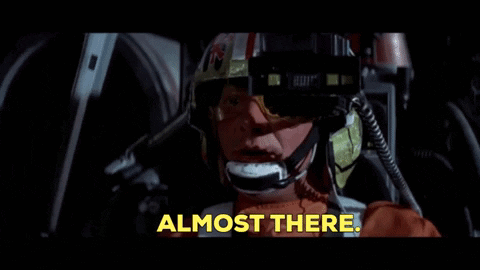 Almost There Darth Vader Star Wars Parody GIF