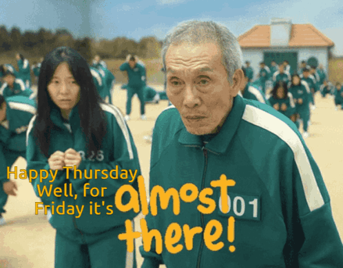 Almost There O Yeong Su Squid Game GIF