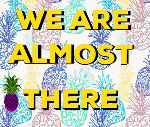 Almost There Spinning Pineapple Mobile Design GIF