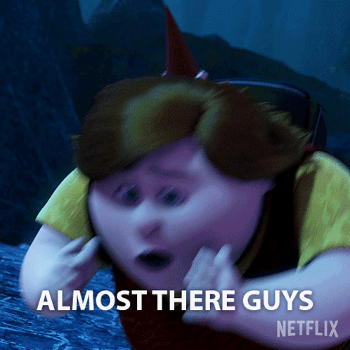 Almost There Toby Domzalski Yelling GIF