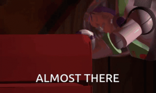 Almost There Woody Pinned Down Toy Story GIF