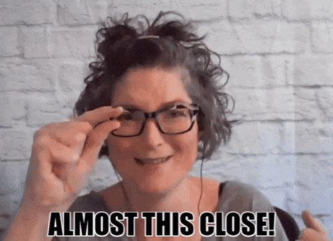 Almost This Close Tonya Kubo GIF