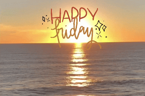 Aloha Friday Sun Setting GIF