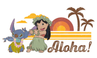 Aloha Sticker GIF