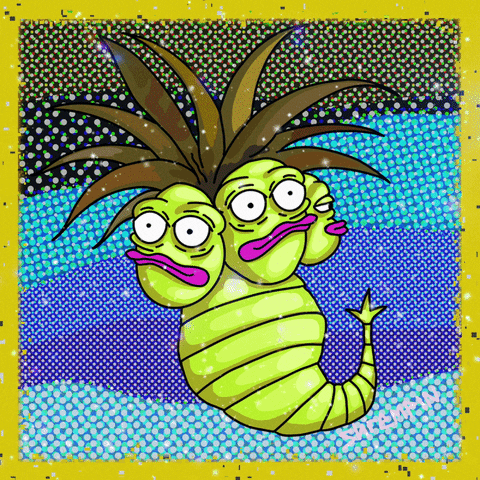 Alolan Exeggutor Pokemon Card GIF