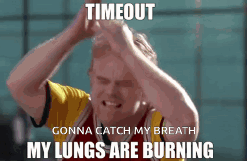 Along Came Polly Basketball Philip Seymour Catching Breath GIF