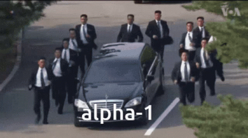 Alpha One Secret Service GIF
