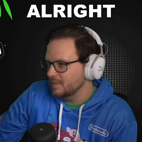 Alright Man In Blue Jacket GIF