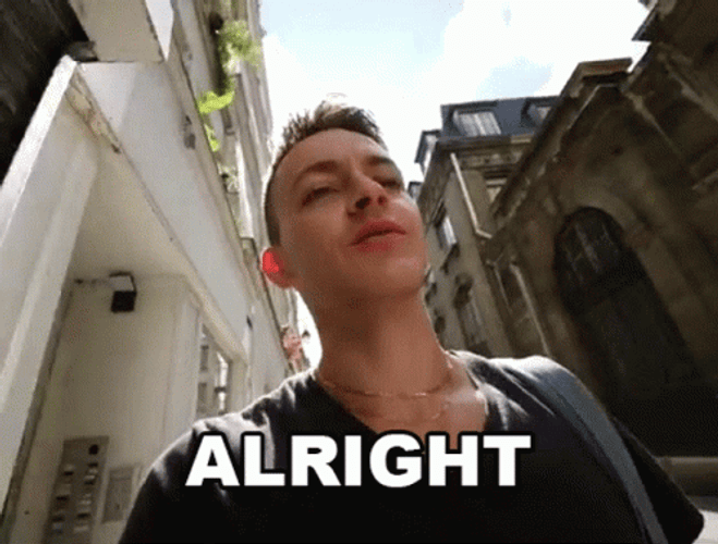 Alright Adam Dimarco GIF