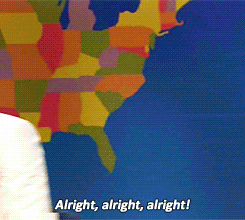 Alright Alright Alright Mcconaughey Parody GIF