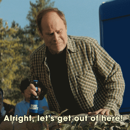 Alright Get Out Here Love You Man GIF