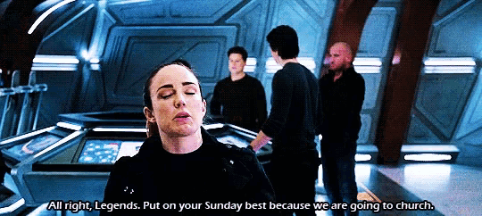Alright Put On Your Sunday Best Sara Lance Gif GIF