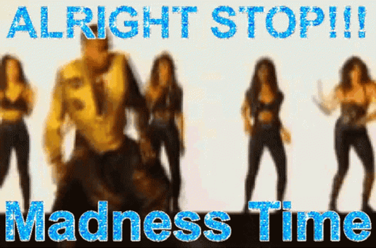 Alright Stop!!! March Madness GIF