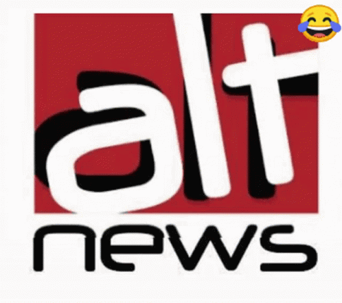 Alt News Logo With Laughing Smiley Face
