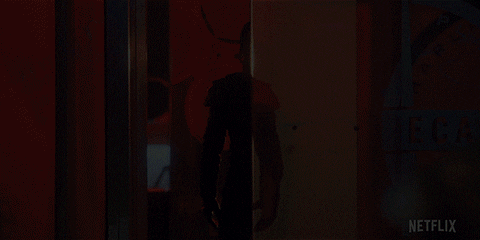 Altered Carbon Walks Automatic Door Opening GIF