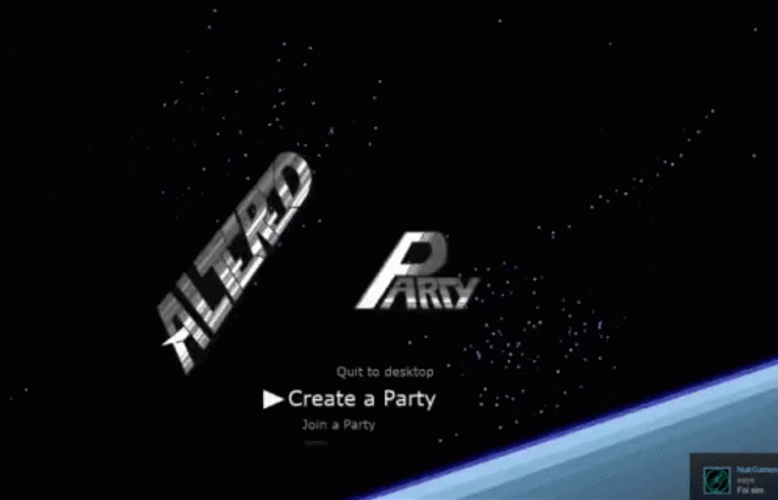 Altered Party Computer Desktop GIF