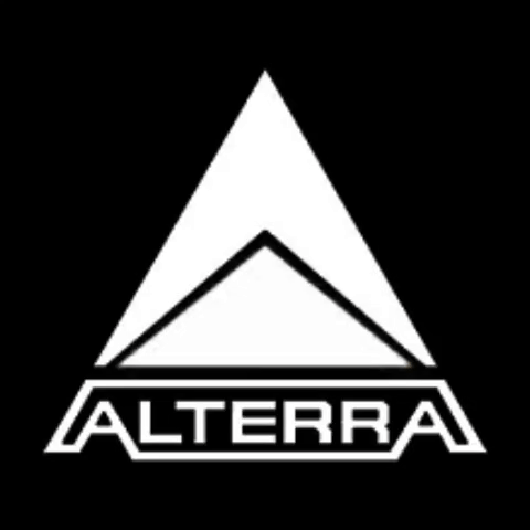 Alterra Logo White Triangle