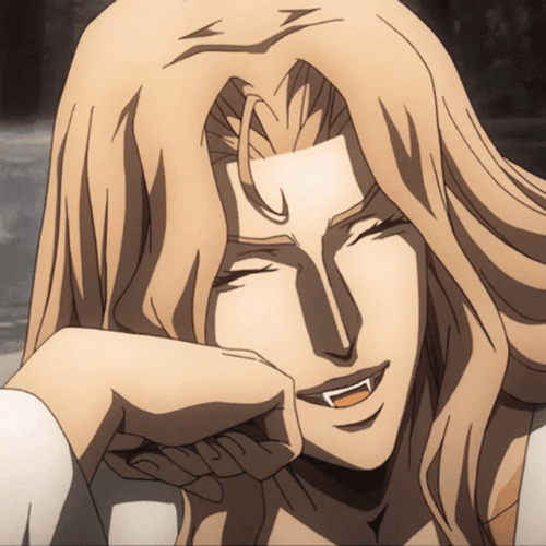 Alucard Castlevania Thoughtful Conversation GIF