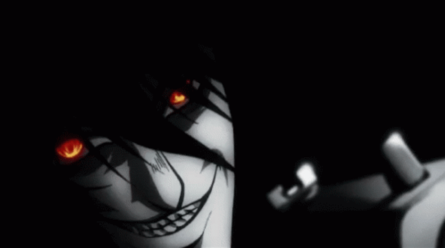 Alucard Hellsing Gun Action GIF