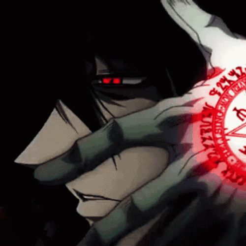 Alucard Ultimate Hand Symbol GIF