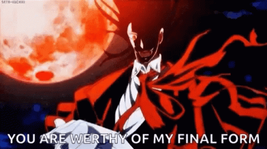 Alucard You Are Werthy Of My Form GIF