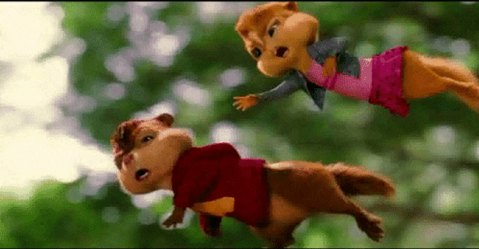Alvin And The Chipmunks Alvin And Brittany GIF
